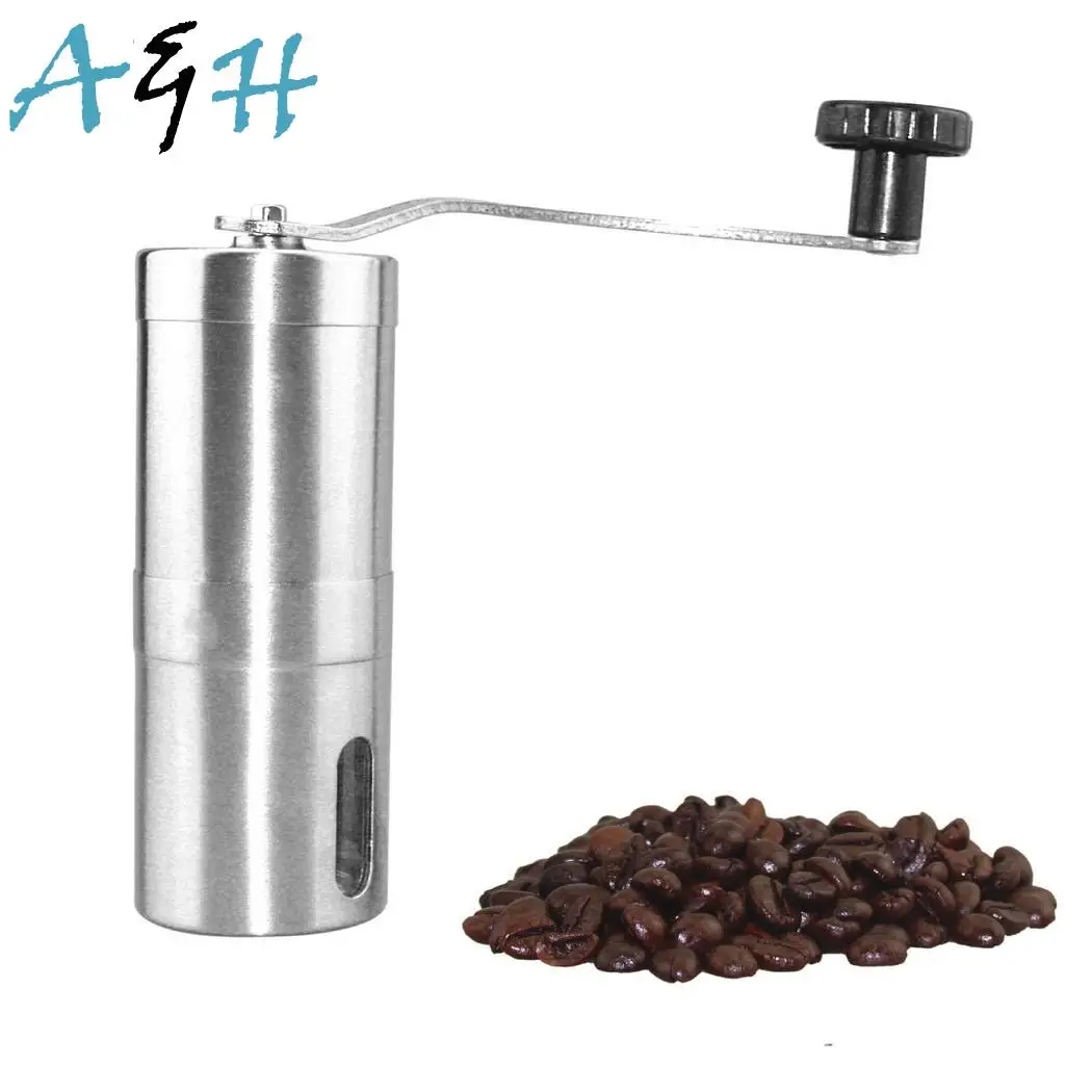 

Bar Bean Handheld Grinder Kitchen Beans etc Restaurant Solid Home Stainless Steel Coffee Fashion Manual Restaurant