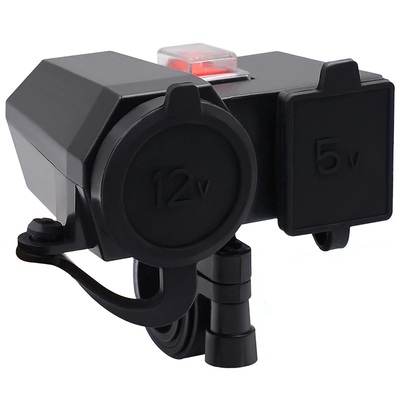 Новый CS 588C1 4.2A авто интерьер двойной USB кран зарядное устройство с Вольтметр
