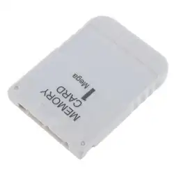Новинка, 1 шт. Мини Белый 1 Мб карты памяти Memory Stick для Playstation 1 один PS1 PSX игры CP