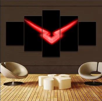 

Canvas Wall Art Pictures Framework Home Decorative Living Room 5 Pieces Anime Code Geass Mark Paintings HD Prints Poster