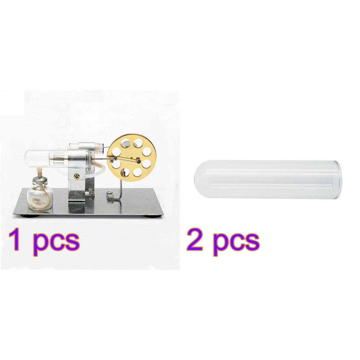 DIY одноцилиндровый двигатель стремлинга экспериментальная научная и