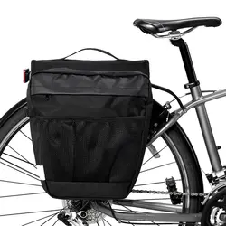 Уличная соединительная линия велосипед мешок 28L вместительный Многофункциональный Заднее сиденье для велосипеда сумка Велоспорт задняя