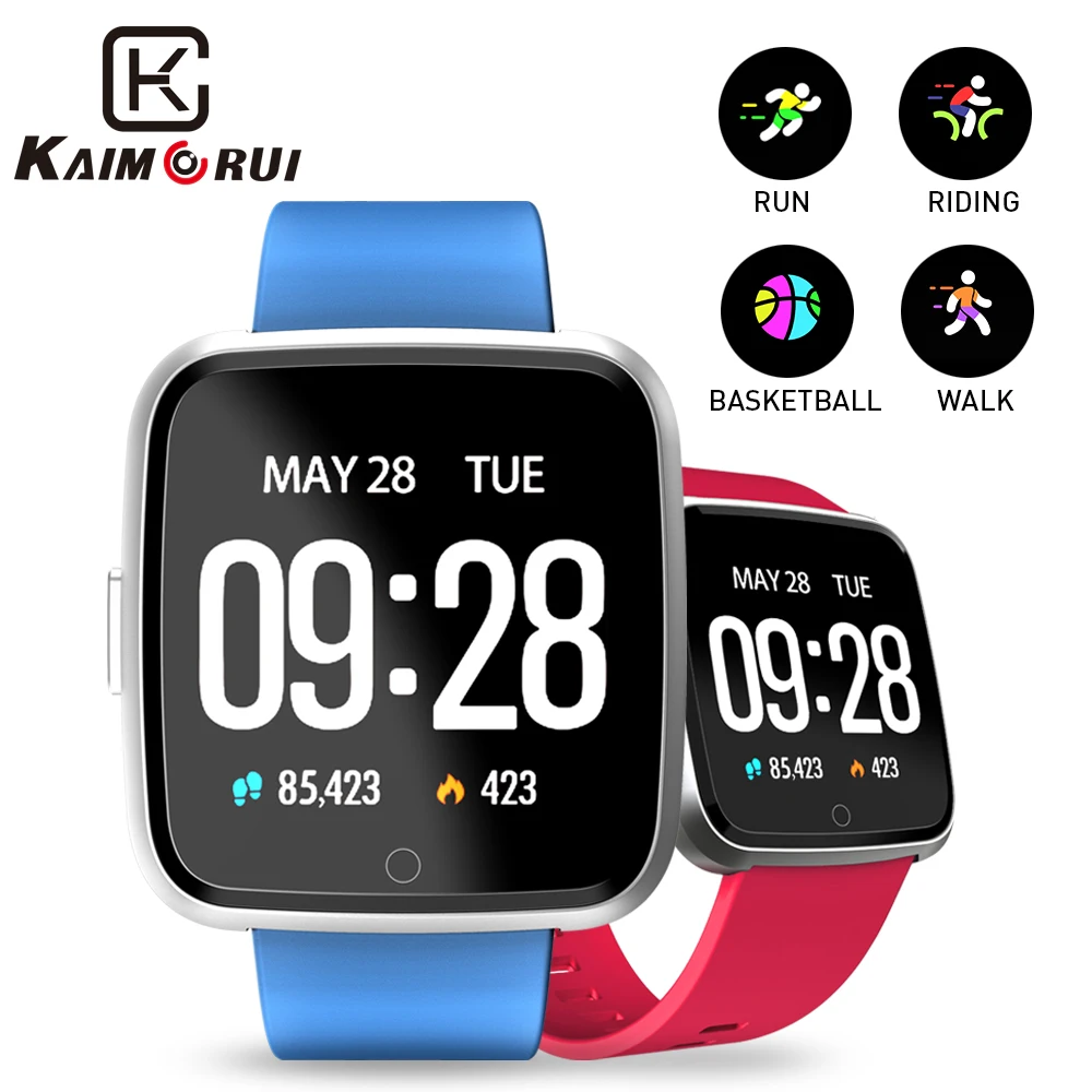 

Smart Bracelet IP67 Waterproof Fitness Activity Tracker Heart Rate Monitor Pedometer Women Watch Men for Android IOS Phone