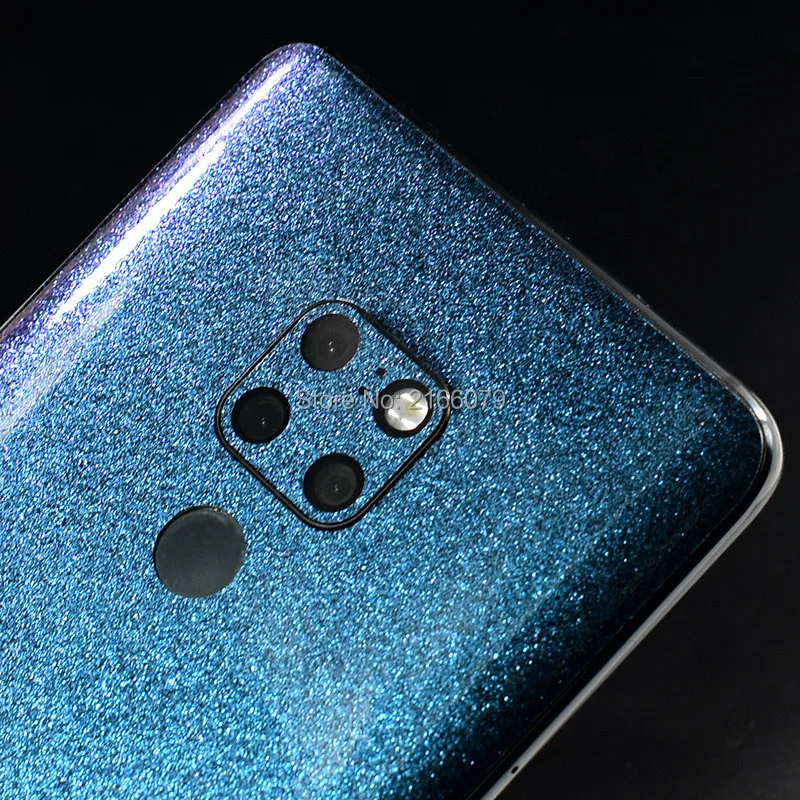 Блестящий чехол с градиентом для Huawei Mate 20 20X Pro Lite Защитный со стразами наклейка