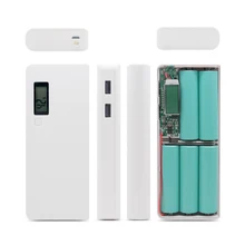 2 USB Ports 5x 18650 DIY Portable Battery Holder LCD Display Power Bank Case For iPhone Samsung Xiaomi 2 USB Ports 5x 18650 DIY Portable Battery Holder LCD Display Power Bank Case For iPhone Samsung Xiaomi