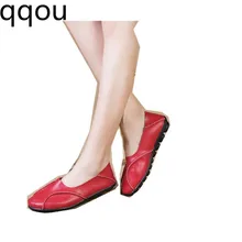 Женская обувь Весна и осень новые с низким вырезом, на плоской подошве, женская обувь Большие размеры для беременных женщин, ежедневные обувь для медсестры