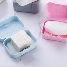 Ortable Mini Handy ванная комната тарелка чехол для домашнего душа на открытом воздухе путешествия Пешие прогулки держатель Контейнер герметизация мыло коробка