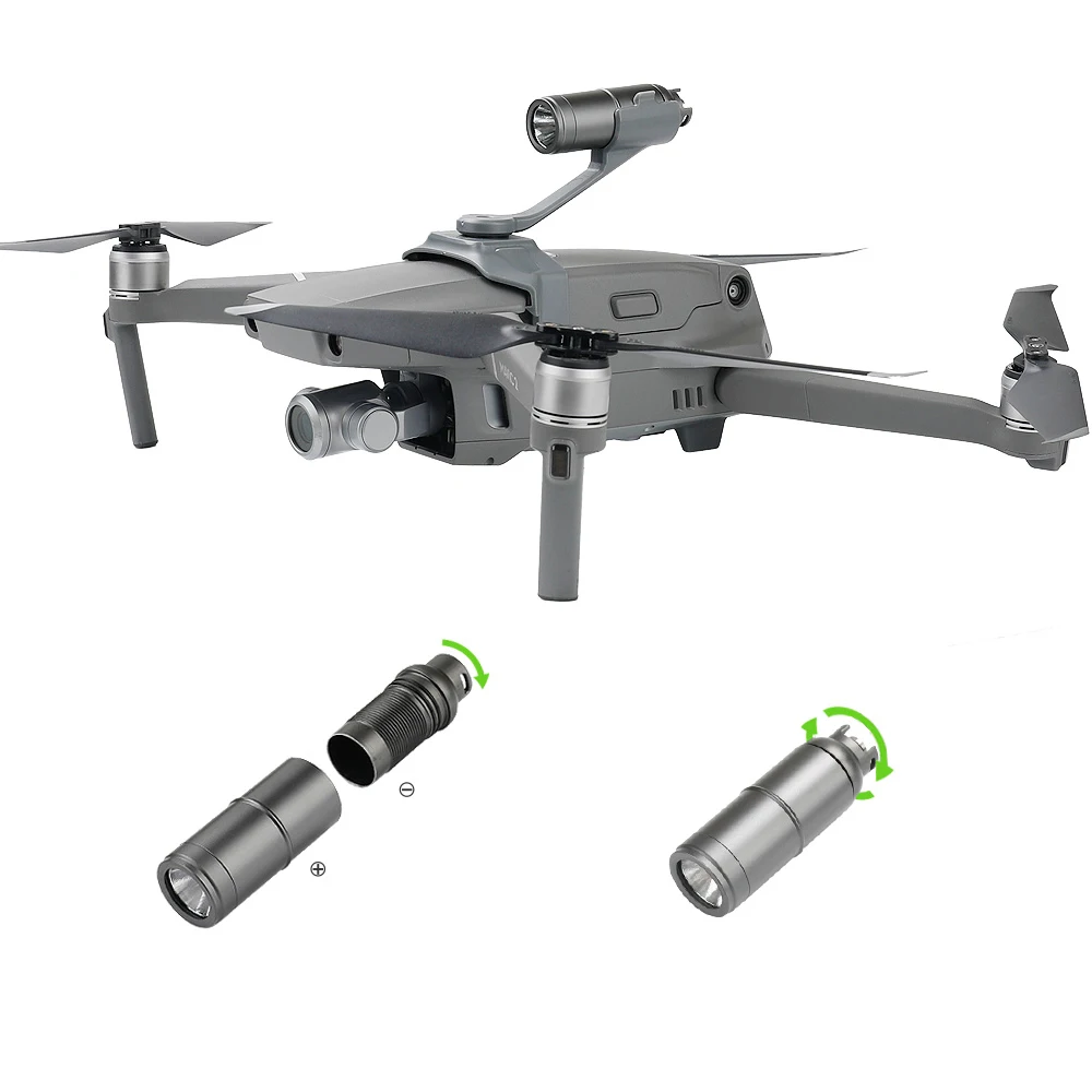1 комплект DJI Flash Strobe LED Lamp Night Flight Lights Bracket Mount Headlight For MAVIC 2 PRO/ZOOM Drone|Наборы