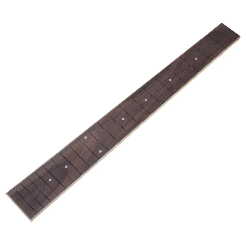 

Wood Acoustic Folk Inlay Guitar Fretboard for 41'' 20 Frets Luthier DIY Tool 46 x 5.7 x 0.65cm