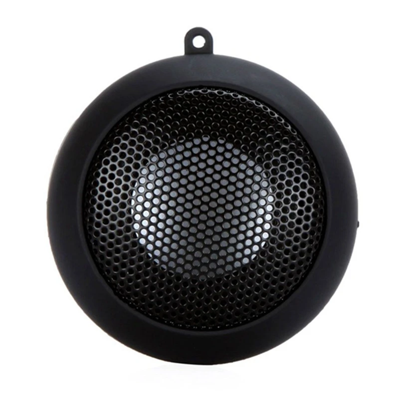 Steel Net Hamburger Burgers 3.5mm Mini Portable Speaker Loudspeaker Box with USB Charging Cable for Mobile Phone Tablet Laptop