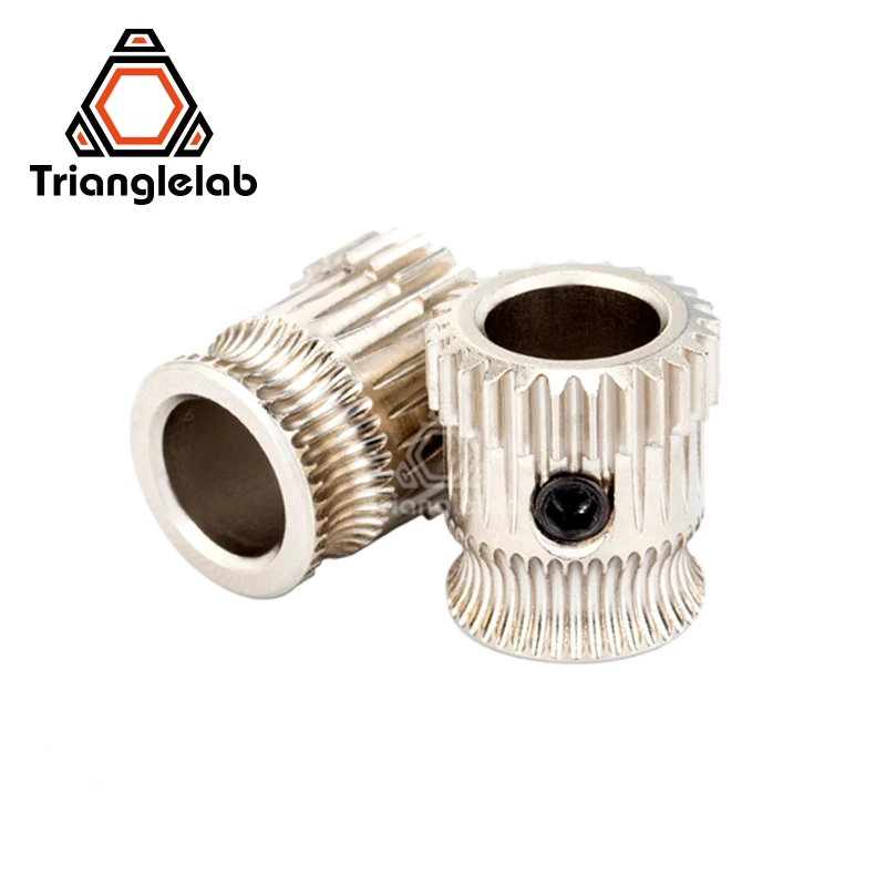 Продажа 2,85 3,0 мм внутренний диаметр 8 мм Drivegear Комплект двойной привод шестерни экструдер комплект клонированный Btech для Prusa i3 3d принтер Боуден экстру...