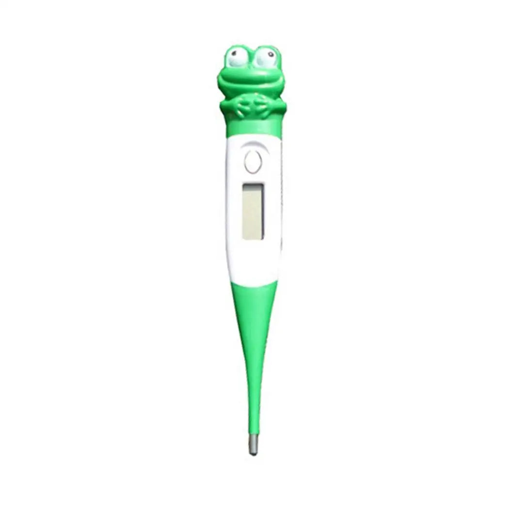 

Practical Bendable Automatic Shut-down Soft Head Home Electronic Thermometer 1min LCD Screen Digital Display