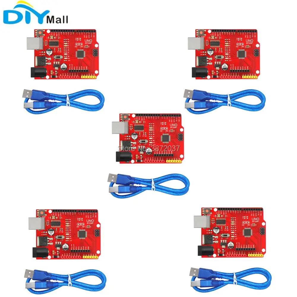 5 шт./лот LGT8F328P LQFP32 UNO макетная плата CH340G USB к серийному микроконтроллеру для Arduino R3
