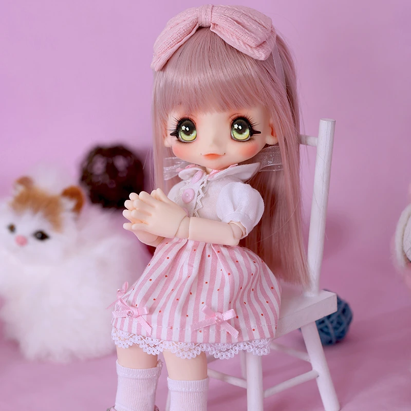BJD SD Kinoko Juice Kiki 1/6 Lovely Duck Ree One Extra Hand YoSD Body