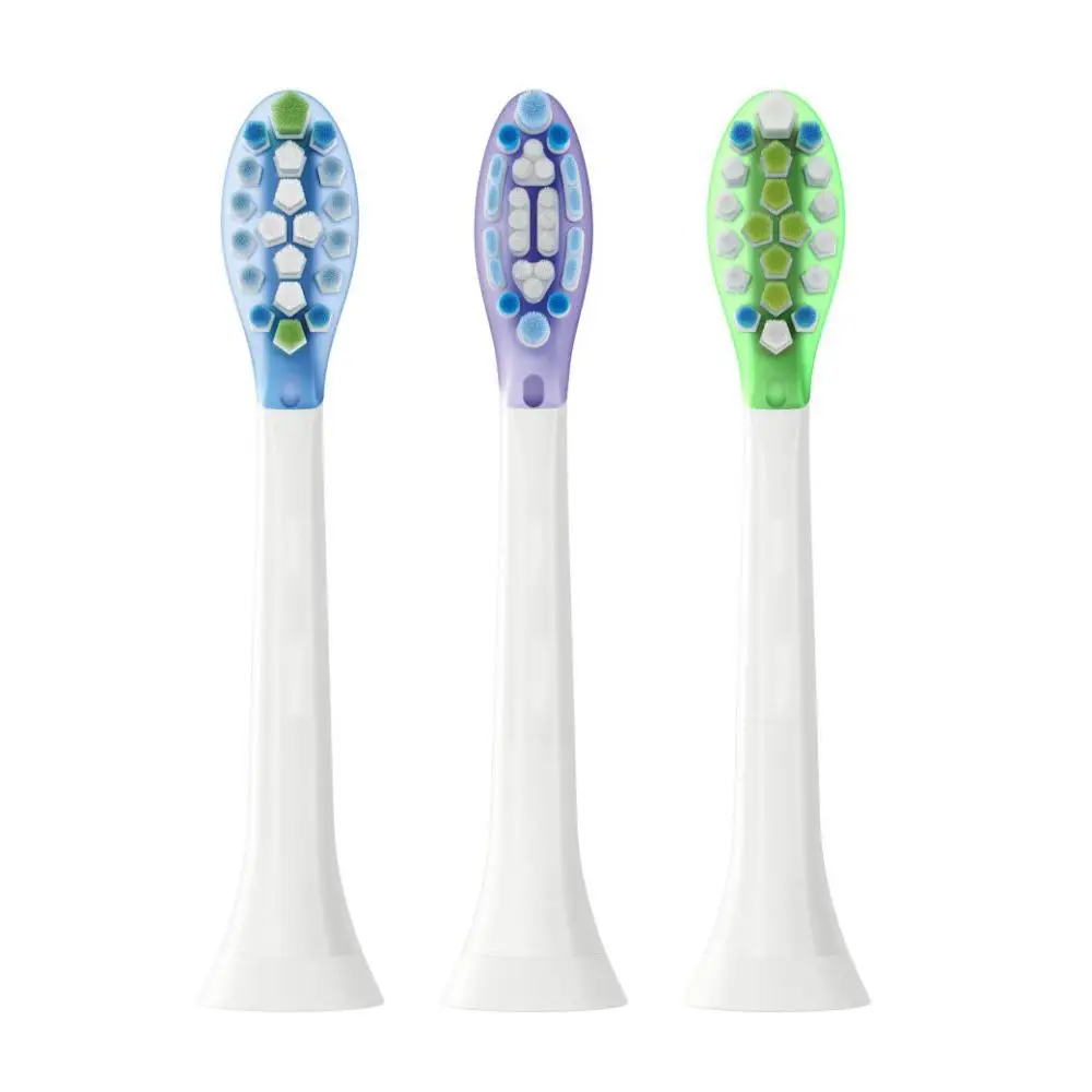 Для Philips Sonicare Premium налет Управление Съемные насадки для зубной щетки HX9044/95 HX6930 HX9340