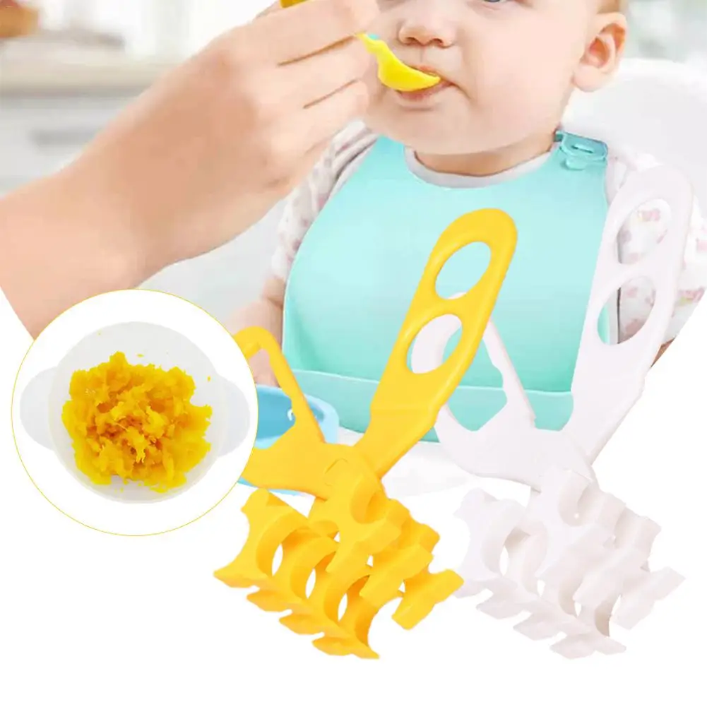 

2PCS Baby Universal Complementary Scissors Multifunctional Scissors Food Cutter Children Feeding Cutlery Safety
