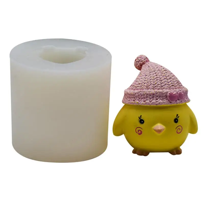 DIY 3D Кошка Собака Панда форма Силиконовое Мыло Свеча формы украшения торта Форма