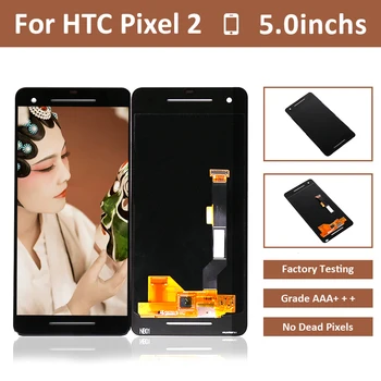 

10pcs/lots For HTC Pixel 2 LCD Screen Display Touch Digitizer assembly For HTC Google Pixel 2 LCD Display Screen Pixel 2 Amoled