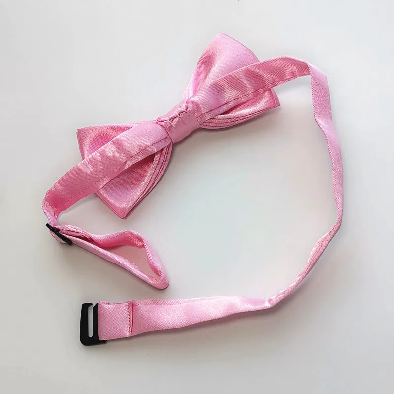 Светло-розовый чулок Bow Tie Наборы Дети Регулируемая 4 зажимы подтяжек набор галстуков детская свадебная одежда