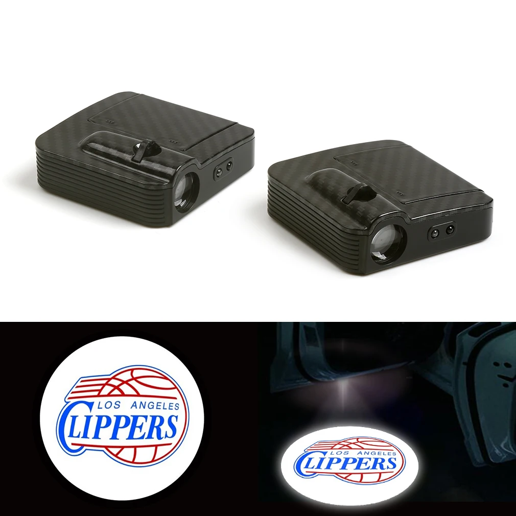 

Courtesy Fit For Los Angeles Lippers 2X Car Logo Door Ghost Shadow Laser Projector Light 12V