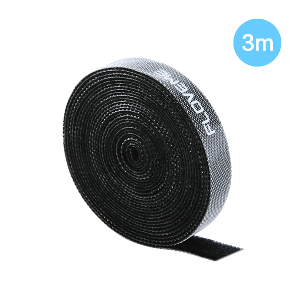 

Cable Organizer Nylon USB Cord Ties Wire Winder Clip Cable Holder Reusable Fastening Tape for Mobile Phone Management