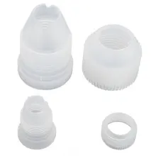 Промо-акция! 2шт насадки для выпечки обледенения трубопроводов насадки кондитерский мешок адаптер для наконечников Sugarcraft инструмент