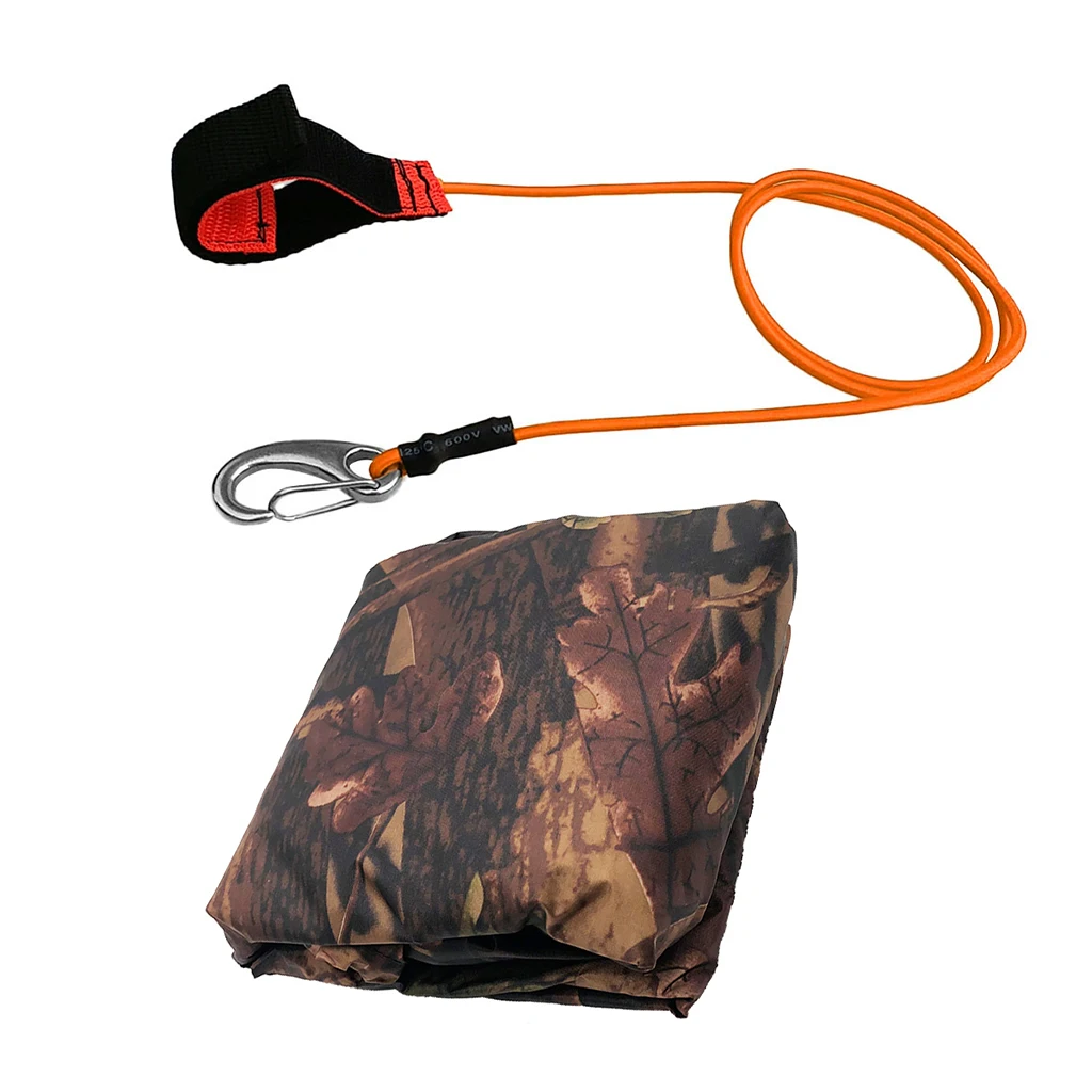

Kayak Cover Waterproof Canoe Storage Dust Sunblock Guard and Paddle Holder Leash Lanyard Cord 5.5m