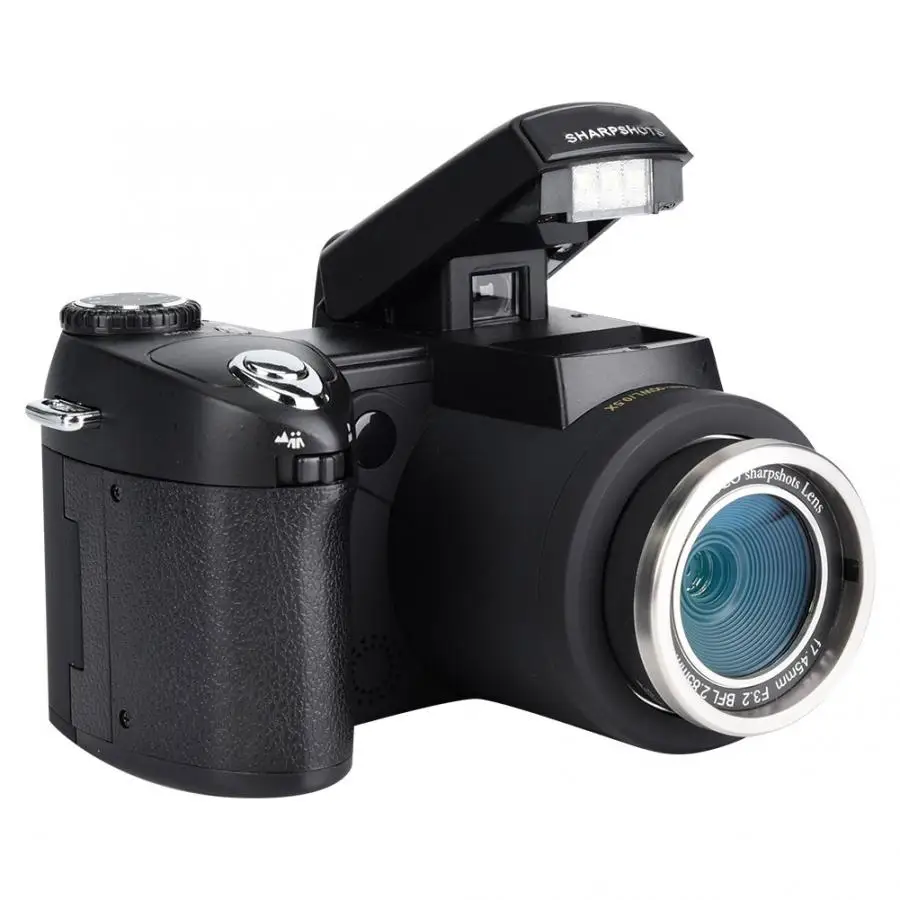 

D7100 Digital Camera 33MP CMOS Sensor High Pixel Auto Focus SLR Video Camera with 3 Telephoto Wide-angle Lenses 24X Optical Zoom