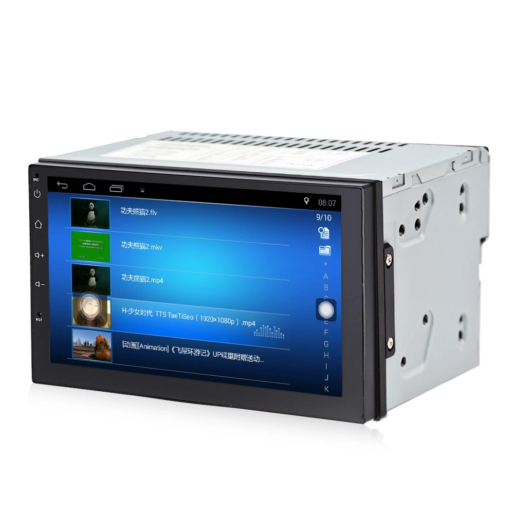 2 Din Android 7 1 автомобильное радио стерео дюймов 1024x600 Универсальный Автомобильный