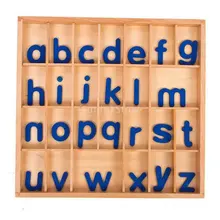 Montessori Alphabet with Box 26 Alphabet Letter Writing Learning Educational Toy Christmas Anniversary Gift for Children Kids