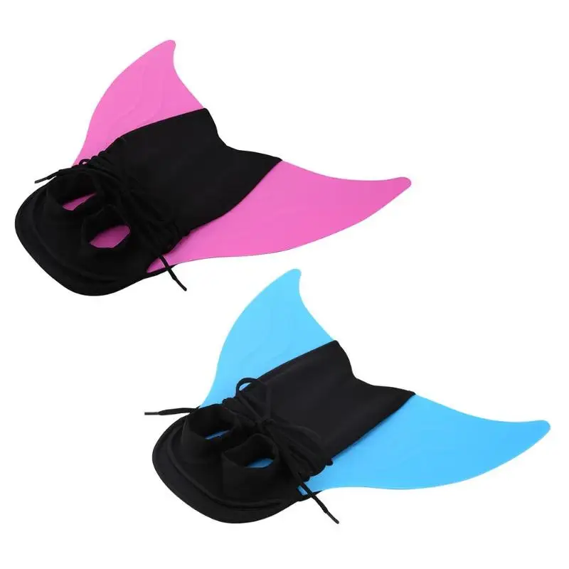 

Swimming Flipper Free Diving Flipper Mermaid Swim Fin Swimming Foot Flipper Children Swimming Training Entertainment Shoes
