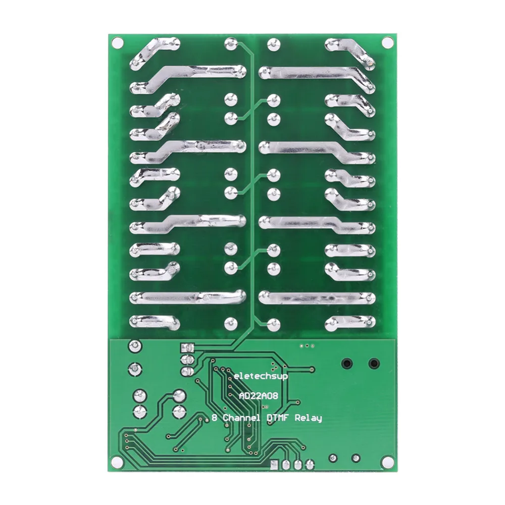 Телефон декодер голоса реле DC 12 V 8CH DTMF релейный телефон Голосовое управление модуль декодер релейная плата