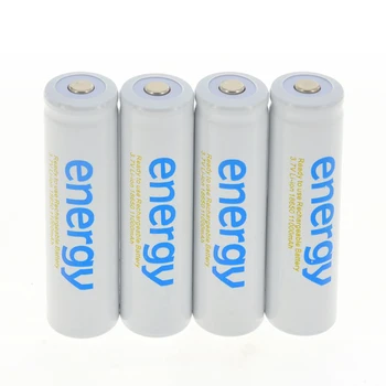 

4pcs 18650 Battery 11000mAh Li-ion 3.7V Lithium Rechargeable Battery cell