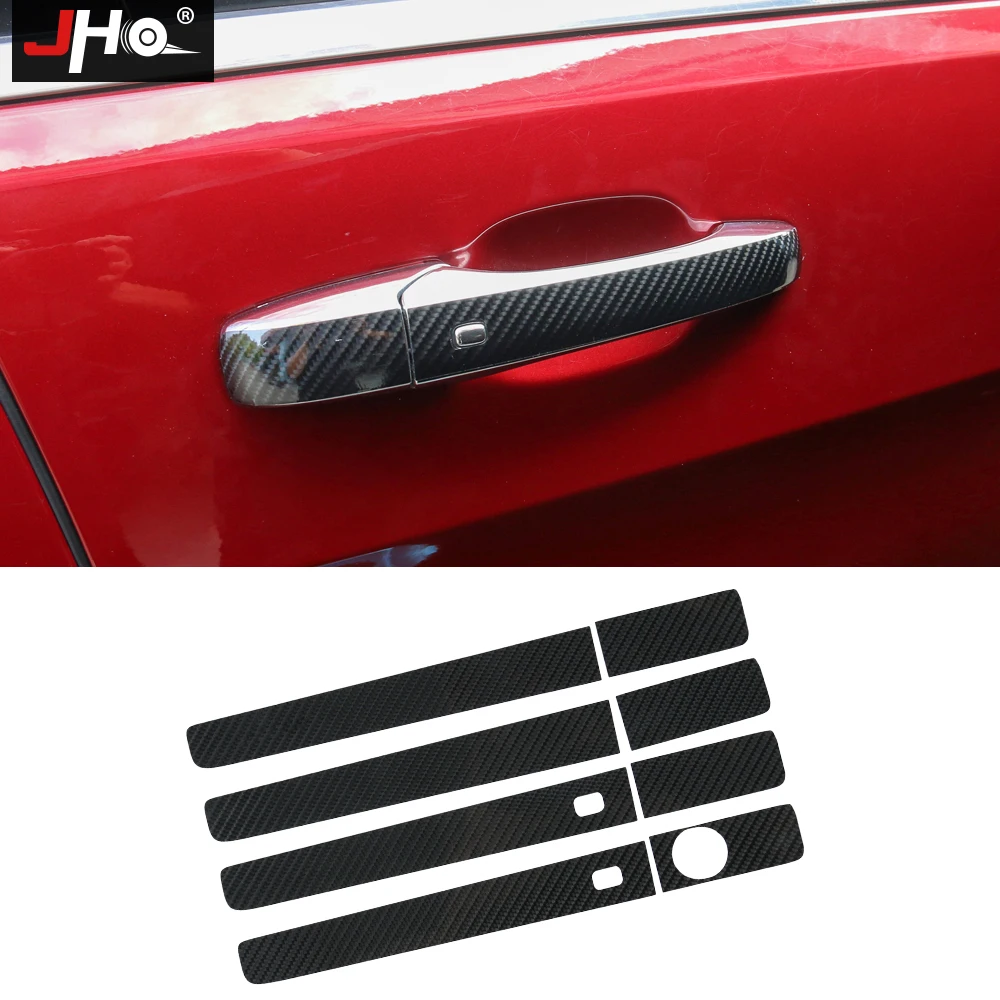 JHO защитные стикеры из углеродного волокна для 2014 2019 Jeep Grand Cherokee 2015 2016 2017 18