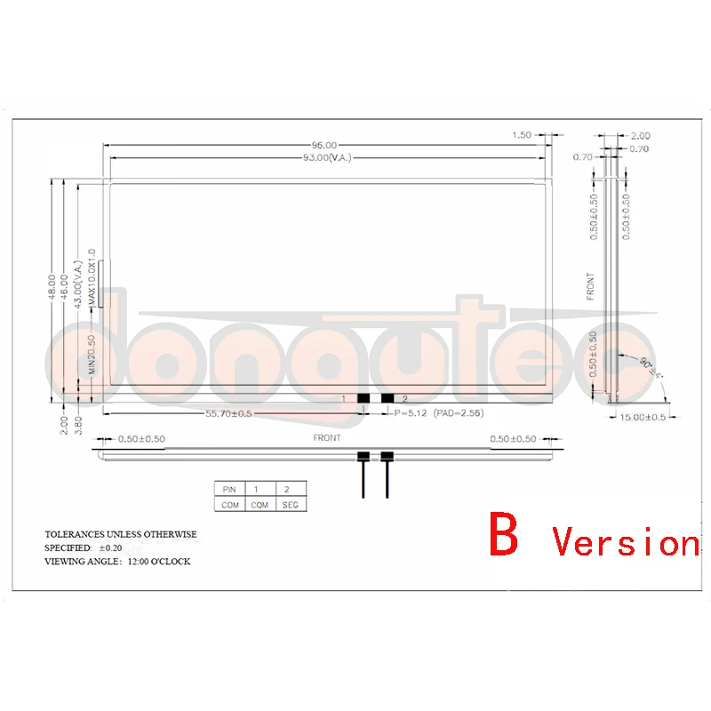 Visor Lcd para Capacete de Soldagem Tamanho Grande Válvula de Luz Grade Tela Interruptor de Luz Variável Tela Lcd 3v Persiana Soldagem - Image 2