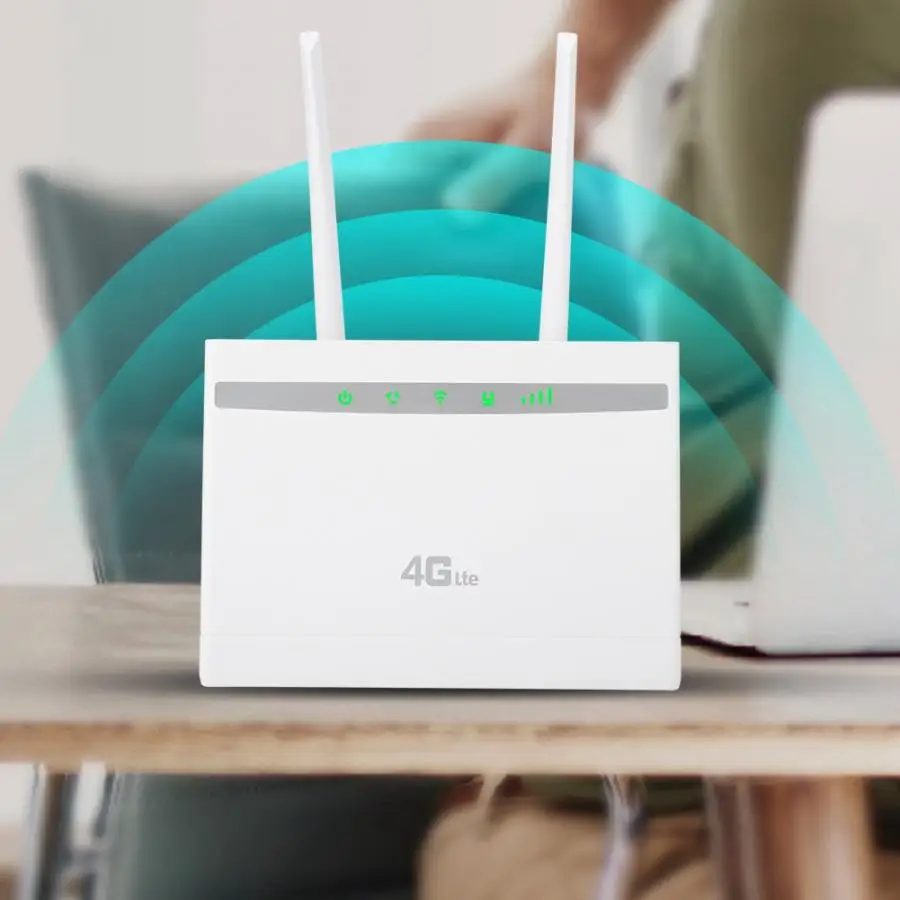 

300Mbps Fast Data Transmission 4G CPE Router IPV4/IPV6 Large WiFi Coverage Router