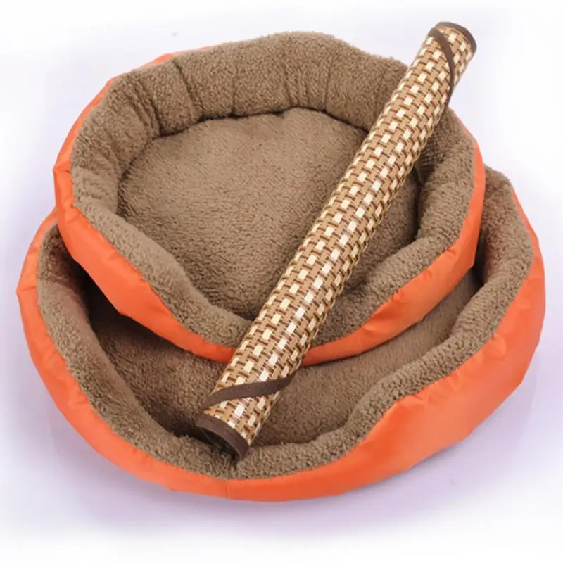 Oval Shape Cozy Dog Pet Summer Sleeping Mat Bed Puppy Doggie Cooling