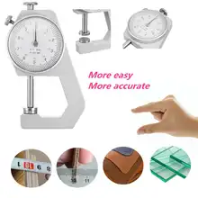 0-20 мм толщиномер тестер кожевенное ремесло инструменты точность 0,1 мм