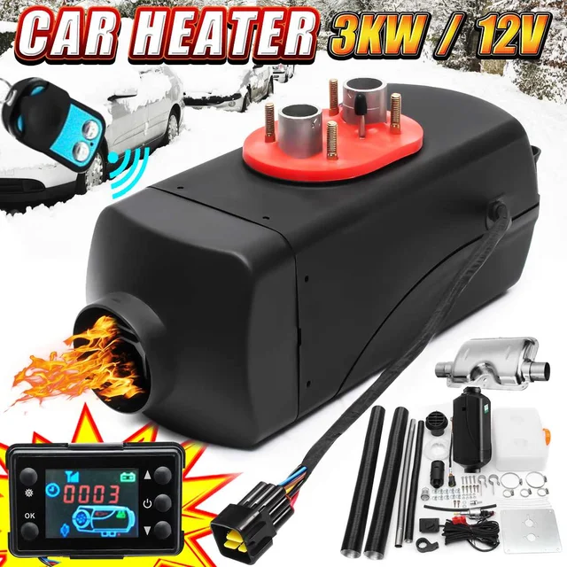Buy Car Heater 12V 3000W Carbon Pattern Air Diesels