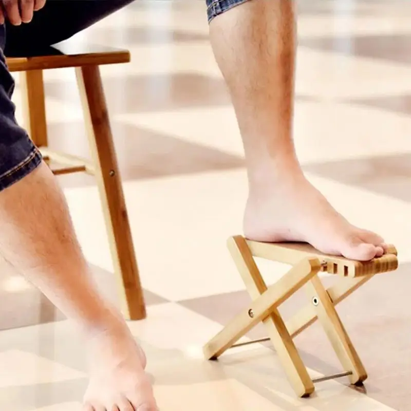 Bamboo Wood Guitar Foot Rest Stool Stand Foldable Acoustic Classic Guitar Pedal Footboard with 3 Adjustable Height Levels Bamboo Wood Guitar Foot Rest Stool Stand Foldable Acoustic Classic Guitar Pedal Footboard with 3 Adjustable Height Levels