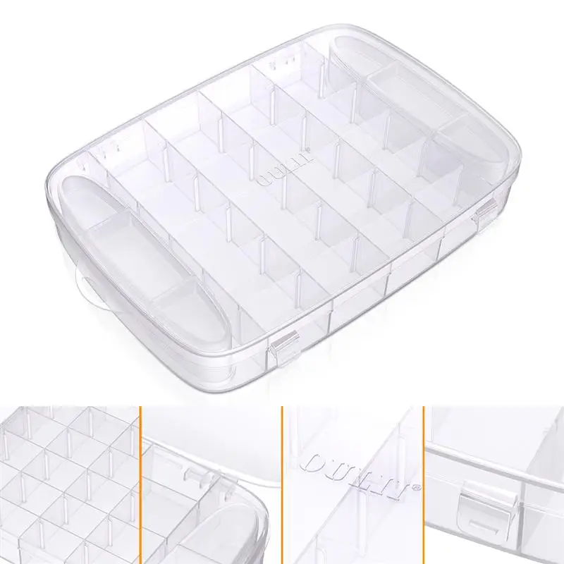 OULII 30 Grid Box пластиковый прочный съемный чехол для хранения Контейнер органайзер