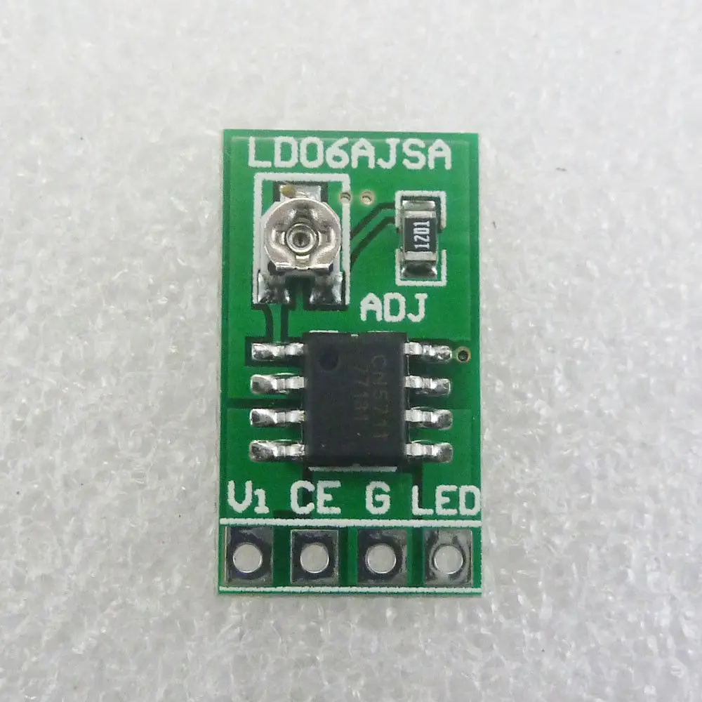 

DC 3V 3.3V 3.7V 5V 6V Adjustable LED Driver PWM DC-DC Constant Current Converter