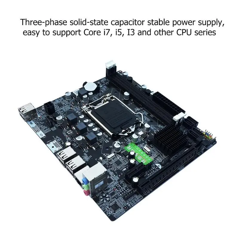 

1set Motherboard P67 PC LGA1155 Computer Desktop Motherboard DDR3 Mainboard Replaced H61 B75 Motherboard