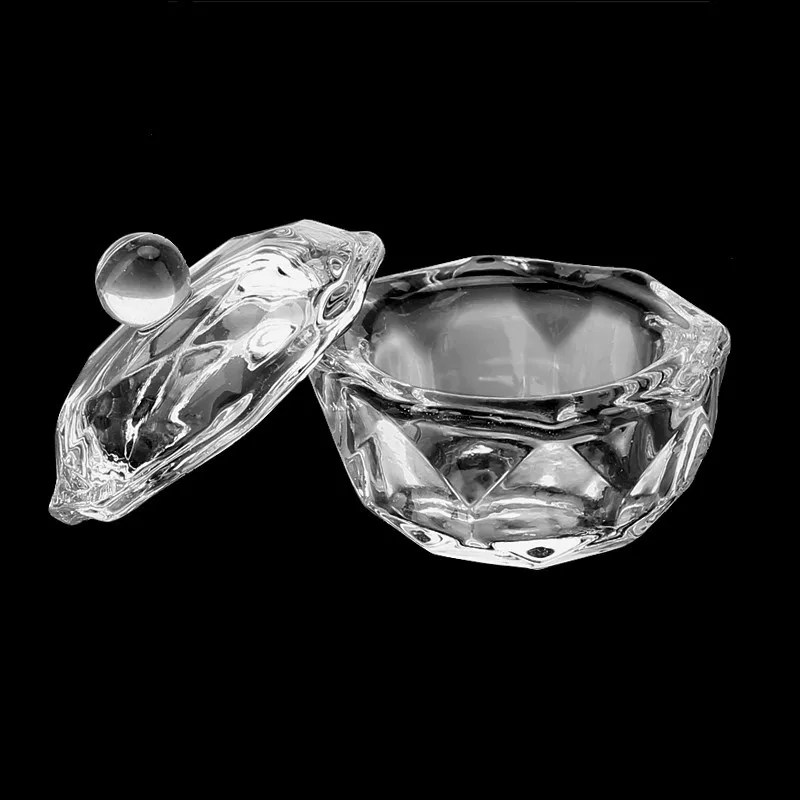 1 Piece Acrylic Liquid Glass Acrylic Powder Dappen Dish Crystal Glass Cup for Acrylic Nail Art Clear White Color Transparent Kit 1 Piece Acrylic Liquid Glass Acrylic Powder Dappen Dish Crystal Glass Cup for Acrylic Nail Art Clear White Color Transparent Kit