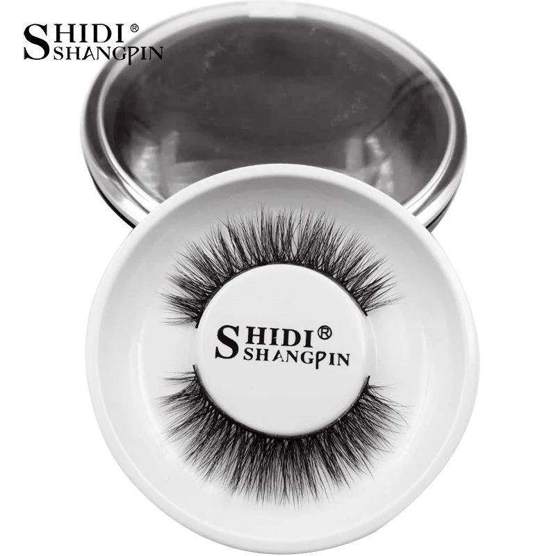 

New 1 pair natural mink eyelashes full strip lashes 3d makeup hand made false eyelash fake eye lash 3d mink lashes #40S~#4S