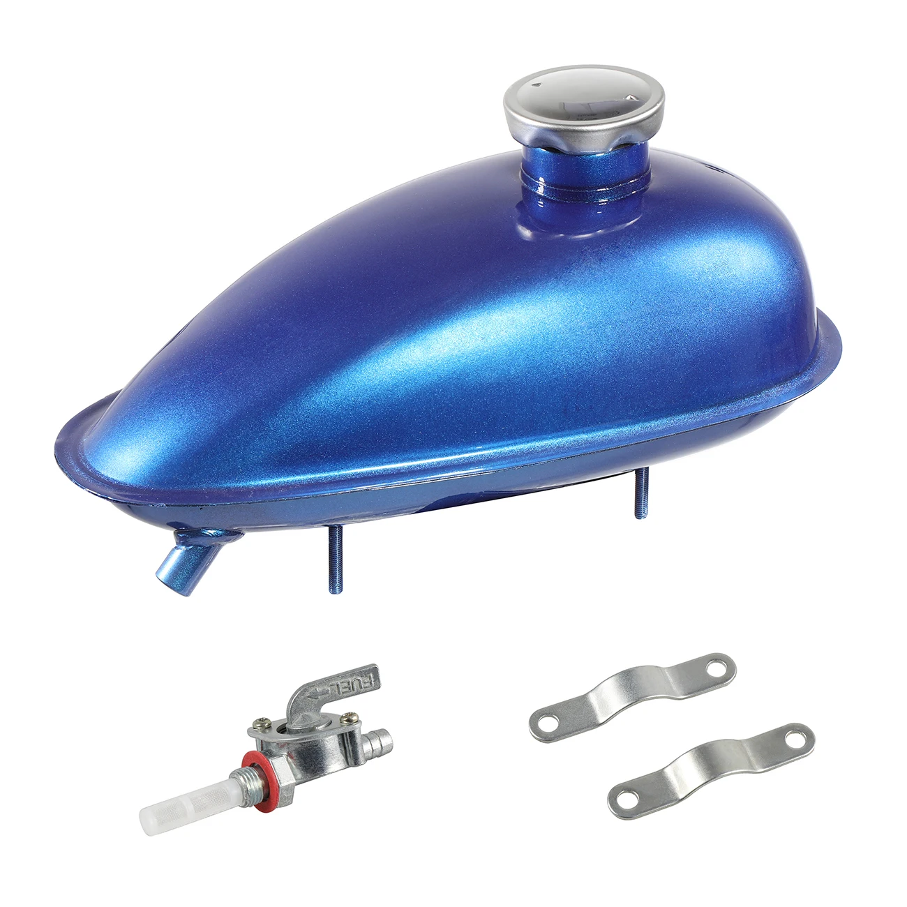 

2L Fuel Gas Tank 80cc Engine Motorized Bicycle Car Spraying Process Colors New