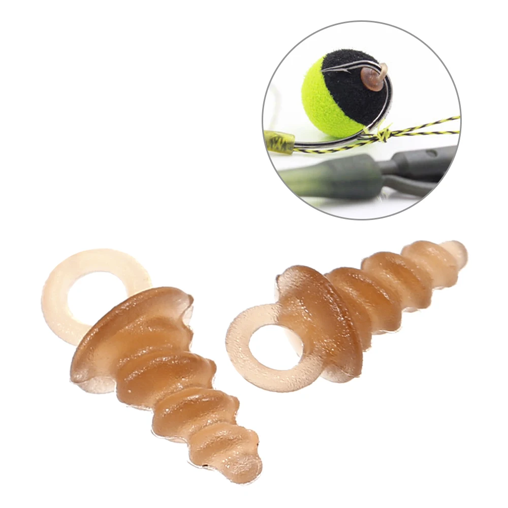 

Plastic Boilies Stopper Pellet Stop Screw Fishing Bait Peg Holder Bait Screw Connector Carp Fishing Accessories 30/50/100PCS