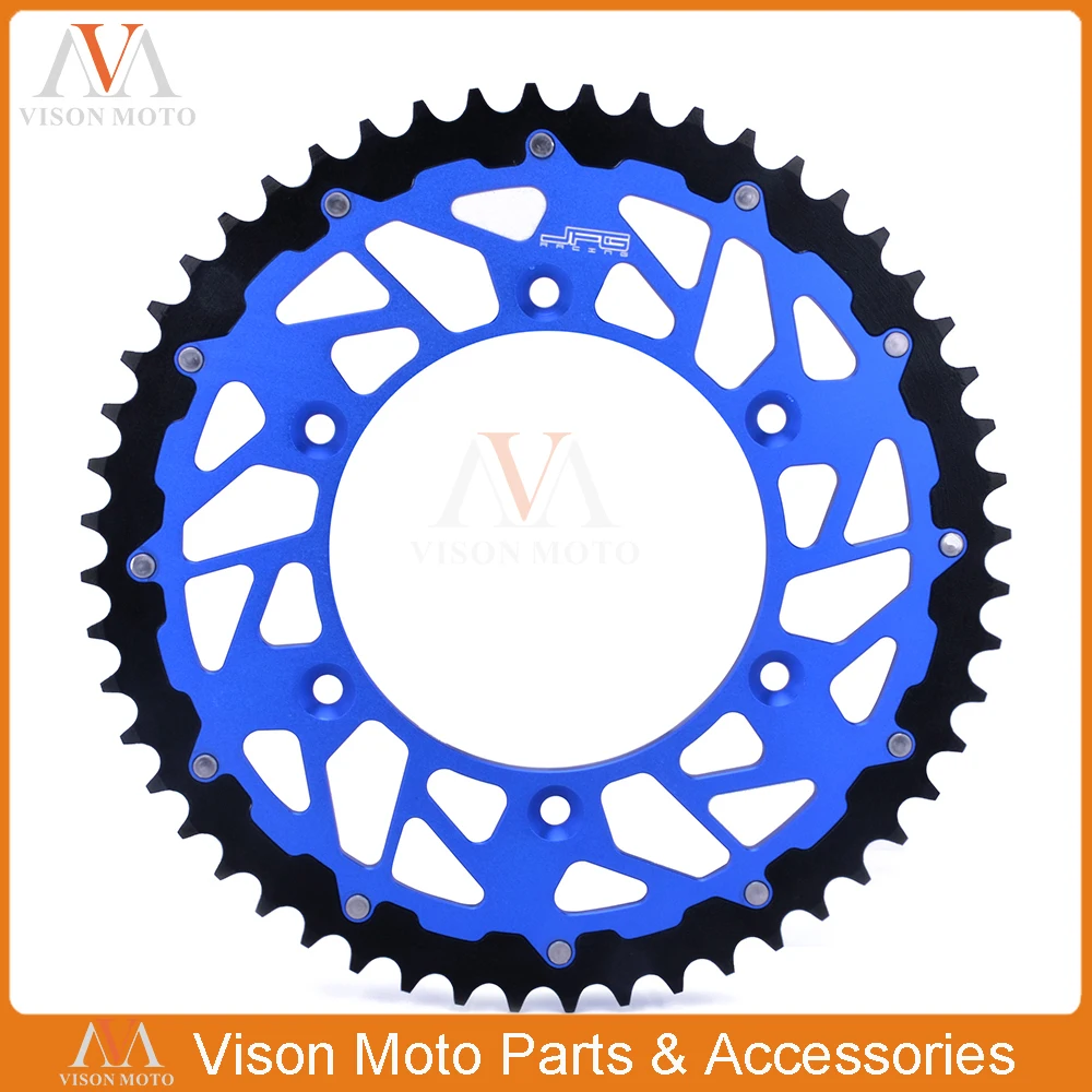 50T CNC Rear Chain Sprocket For Steel and Aluminum For WR250F YZ250F YZ250 WR400F WR426F WR450F