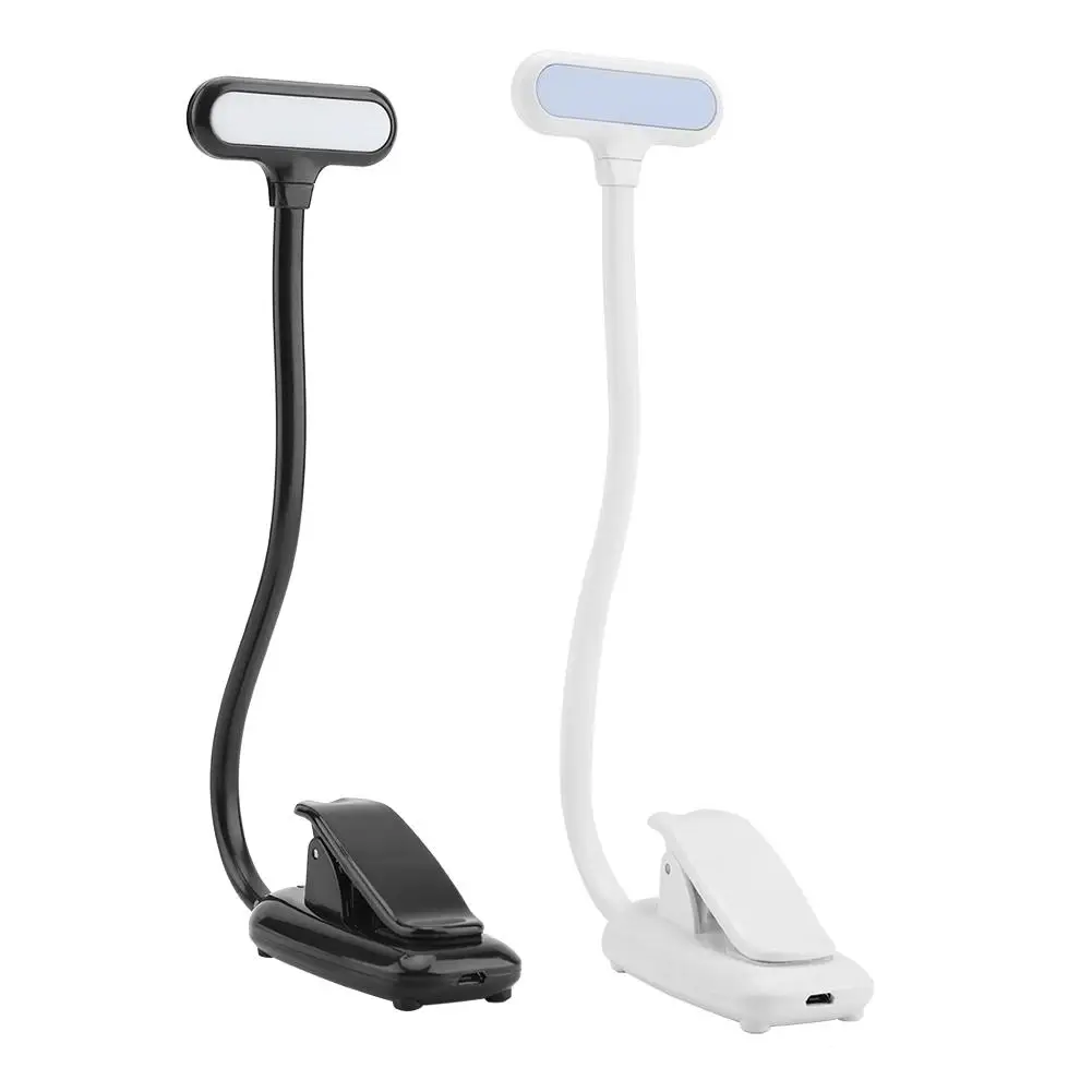 

USB Rechargeable 1000mah Clip Reading Light LED Desk Clip On Eye