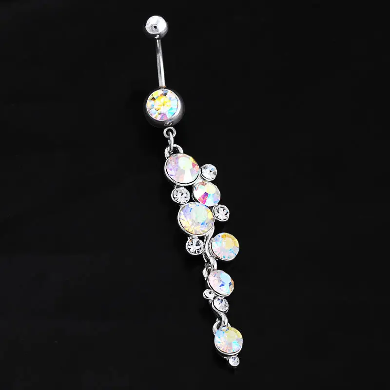 luxury long delicate Women's Rhinestone Tassels Long Pendant Ring Sexy Jewelry | Украшения и аксессуары